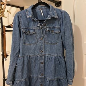 Free people denim dress